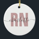 Décoration En Céramique Cadeaux d'études d'infirmière autorisée<br><div class="desc">Cadeaux d'études d'infirmière autorisée de la RN personnalisée sweatshirt - Cette conception personnalisée d'infirmière fait un grand cadeau à chaque infirmière autorisée de la RN!</div>