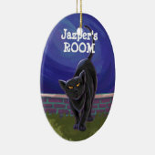 Décoration En Céramique Cadeaux et accessoires de chat noir (Droite)