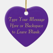 Décoration En Céramique Cadeaux lesbiens d'amour personnalisés par (Dos)