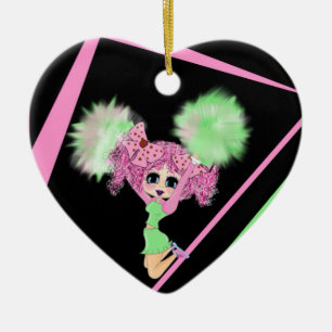 Décoration En Céramique Cadeaux Pom-pom girl personnalisés