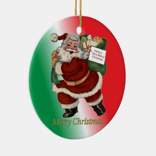 Décoration En Céramique Caduceus Custom Christmas Orament (Droite)