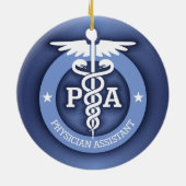 Décoration En Céramique Caduceus PA 2 (bleu) (Dos)