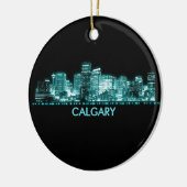 Décoration En Céramique Calgary Skyline (Gauche)