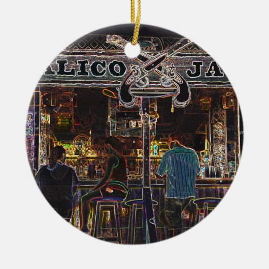 Décoration En Céramique Calico Jacks Grand Cayman (Devant)