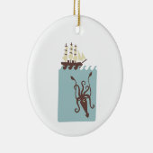 Décoration En Céramique Calmar géant (Droite)