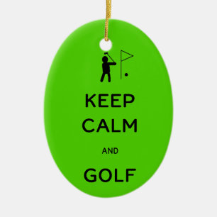Décoration En Céramique Calme et golf