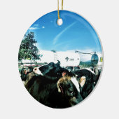 Décoration En Céramique camion de lait (Gauche)