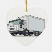 Décoration En Céramique Camion de livraison (Devant)