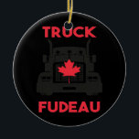 Décoration En Céramique Camion Fudeau Anti Justin Trudeau Free Canada<br><div class="desc">Camion Fudeau Anti Justin Trudeau Free Canada Vintage Trucker Don. Un cadeau parfait pour votre père, maman, papa, hommes, femmes, amis et membres de la famille le jour de Thanksgiving, Noël, Fête des mères, Fête des pères, 4 juillet, 1776 Jour indépendant, Fête des anciens combattants, Fête de l'Halloween, Fête de...</div>