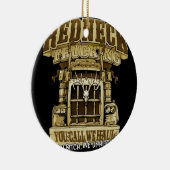 Décoration En Céramique Camionneur à col rouge (Droite)