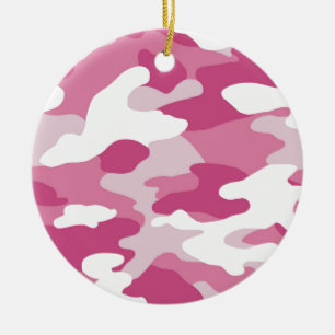 Décoration En Céramique Camo rose