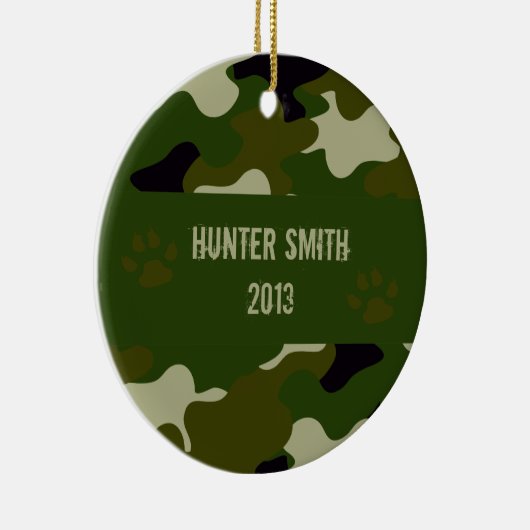 Décoration En Céramique Camouflage (Droite)