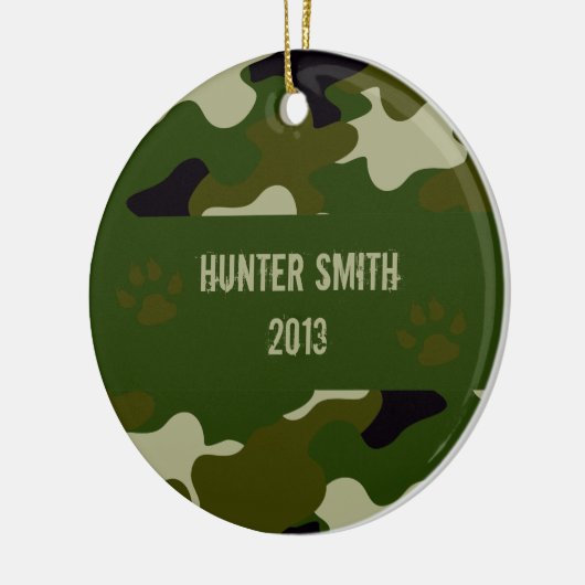 Décoration En Céramique Camouflage (Gauche)