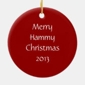 Décoration En Céramique Campbells Dwarf Hamster russe (Dos)