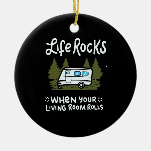 Décoration En Céramique Camping (Devant)