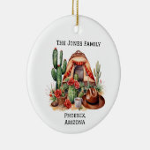 Décoration En Céramique Camping personnalisé Désert/Sud-Ouest (Droite)