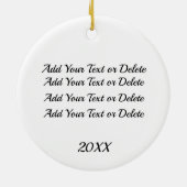 Décoration En Céramique Camping Trailer (Dos)