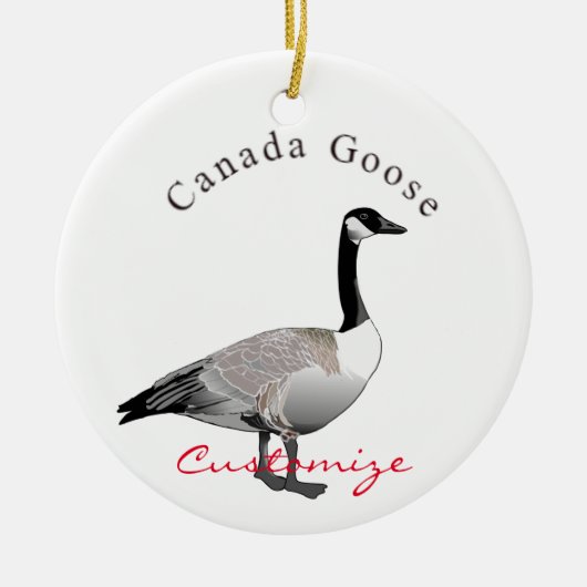 Décoration En Céramique Canada Goose (Devant)