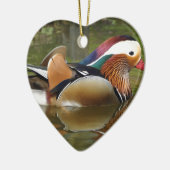 Décoration En Céramique canard mandarin (Gauche)