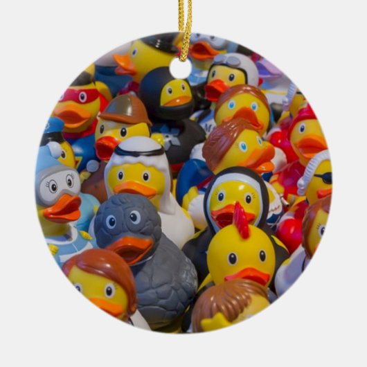 Décoration En Céramique Canards en caoutchouc (Devant)