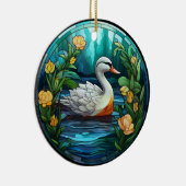 Décoration En Céramique Canards sauvages en verre doux (Droite)