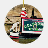 DÉCORATION EN CÉRAMIQUE CANAUX (Dos)