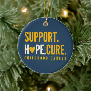 Décoration En Céramique cancer de l'enfance soutien espoir guérison Orneme