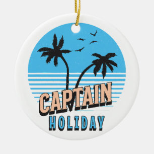 Décoration En Céramique Capitaine Holiday