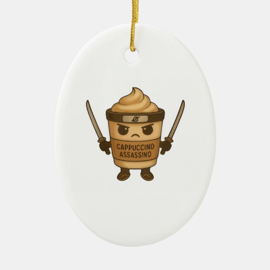 Décoration En Céramique Cappuccino Assassino (Devant)