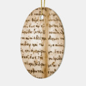 Décoration En Céramique Caractères grecs (Gauche)