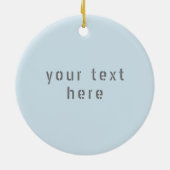 Décoration En Céramique Cardiff Wales Latitude & Longitude Personnalisé (Dos)