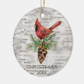 Décoration En Céramique Cardinal (Gauche)