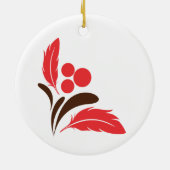 Décoration En Céramique Cardinal masculin (Dos)