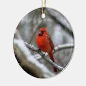 Décoration En Céramique Cardinal masculin (Gauche)