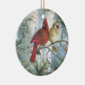 DÉCORATION EN CÉRAMIQUE CARDINALS-ORNAMENT (Droite)