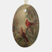 Décoration En Céramique Cardinaux de Vacances (Gauche)