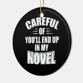 Décoration En Céramique Careful Or You'll End Up (Gauche)