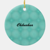 Décoration En Céramique Caricature Chihuahua v2 (Dos)