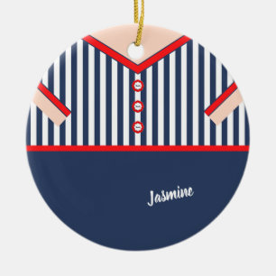 Décoration En Céramique Caricature de costume de clown mignon personnalisé