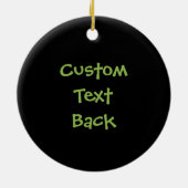 Décoration En Céramique Caricature de grenouille (Dos)