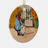 Décoration En Céramique Carl Larsson art : The Kitchen (Droite)