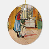 Décoration En Céramique Carl Larsson art : The Kitchen (Gauche)