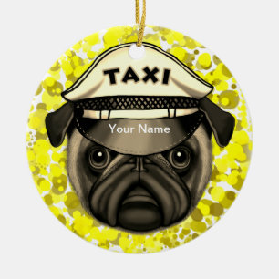 Décoration En Céramique Carlin de taxi