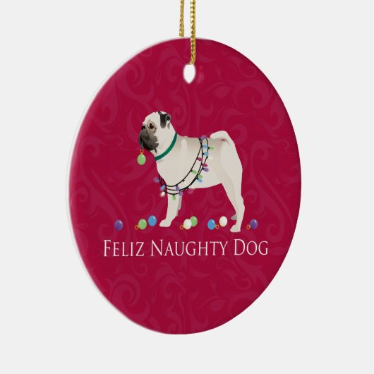 Décoration En Céramique Carlin Noël Design (Droite)