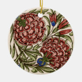 Décoration En Céramique Carnation Carrelage Fleur Antique Art Rustique (Devant)