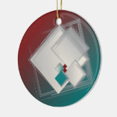 Décoration En Céramique Carrés de Fibonacci (Gauche)