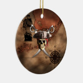 Décoration En Céramique Carte de pirate (Droite)