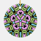 Décoration En Céramique Cartoon Kaleidoscope 02 (Dos)