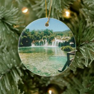 Décoration En Céramique Cascades de Krka - Parc national de Krka - Croatie