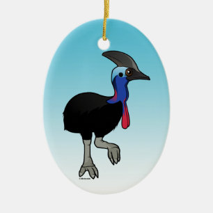 Décoration En Céramique Casoar du sud